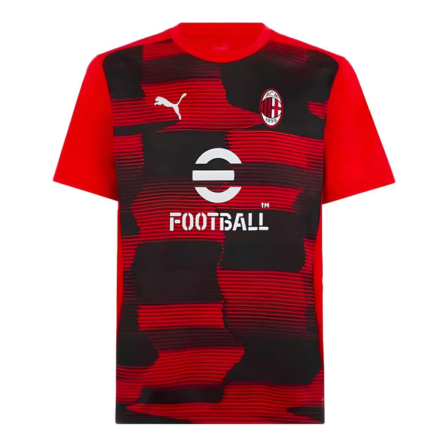 2024-2025 AC Milan Prematch SS Shirt (Red)_1