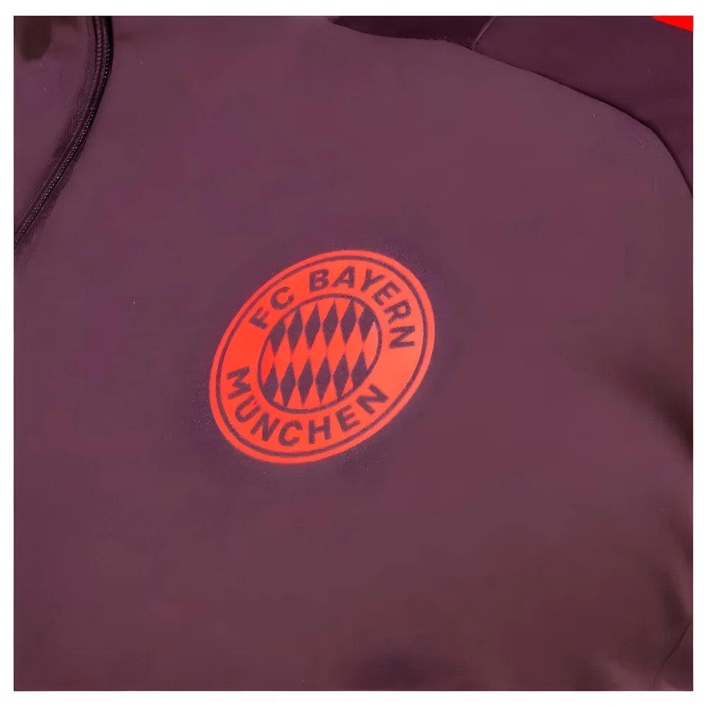 2024-2025 Bayern Munich Training Top (Shadow Maroon)_1