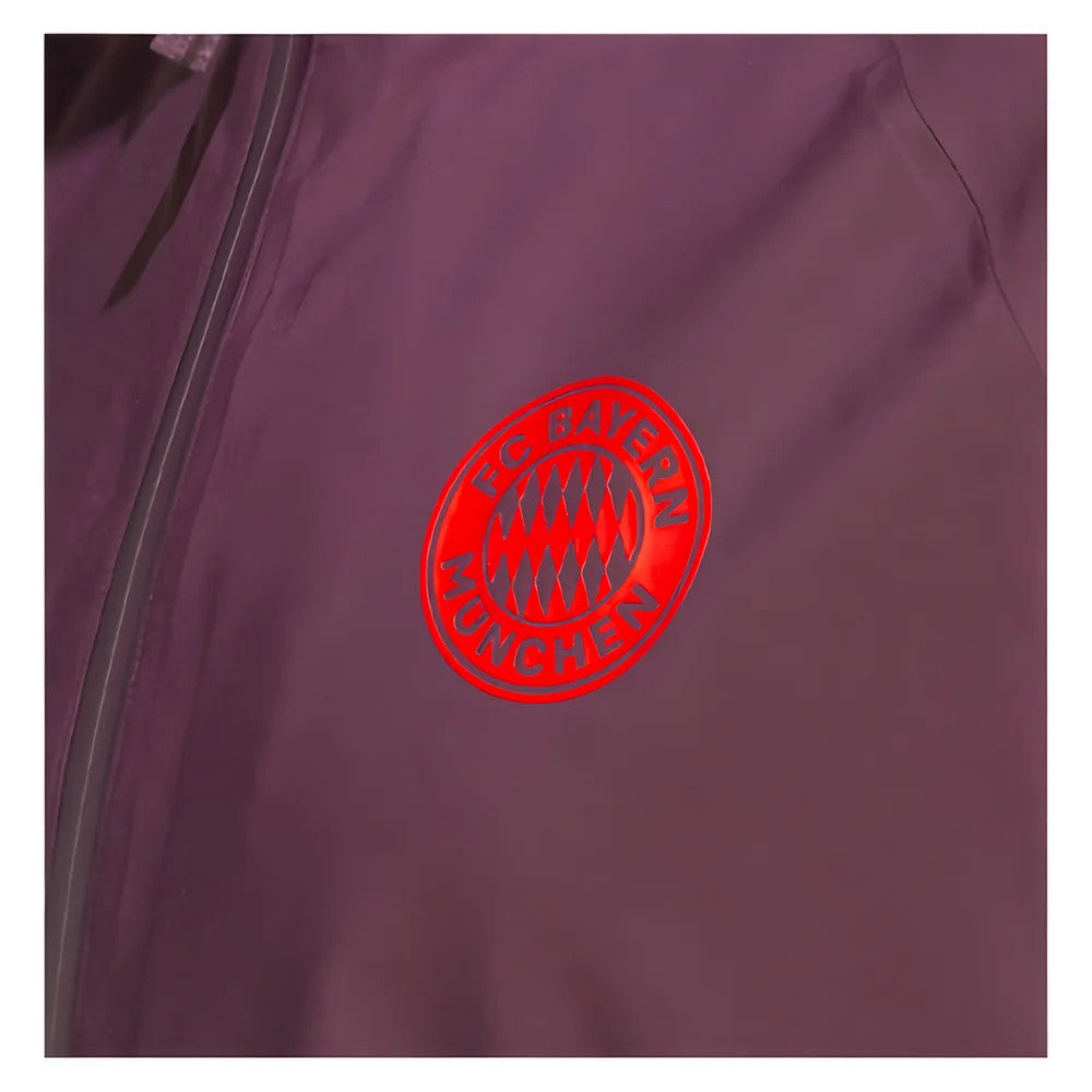 2024-2025 Bayern Munich Rain Jacket (Shadow Maroon)_1