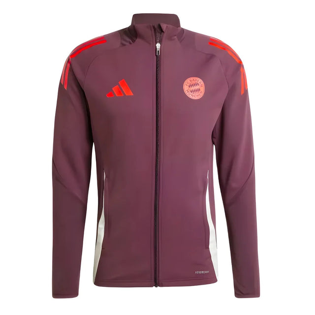 2024-2025 Bayern Munich Track Jacket (Shadow Maroon)_1