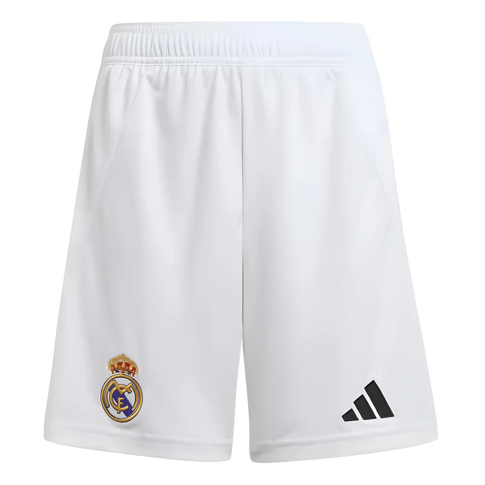 2024-2025 Real Madrid Home Shorts (White) - Kids_0