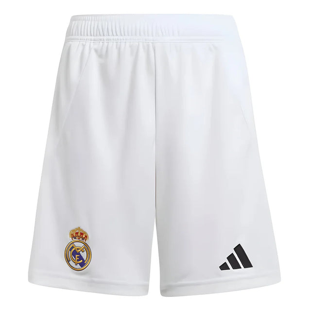 2024-2025 Real Madrid Home Shorts (White) - Kids_0