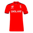2024 England Cricket T20 Replica S/S T-Shirt - World Cup (Red) (Ladies)_1