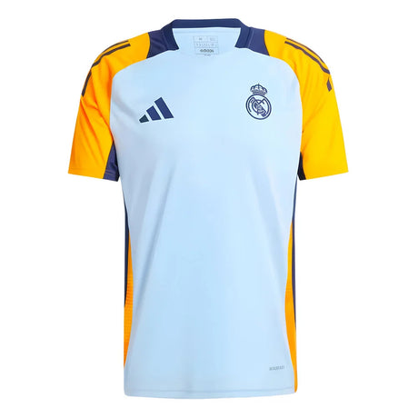 2024-2025 Real Madrid Training Shirt (Glow Blue)_0