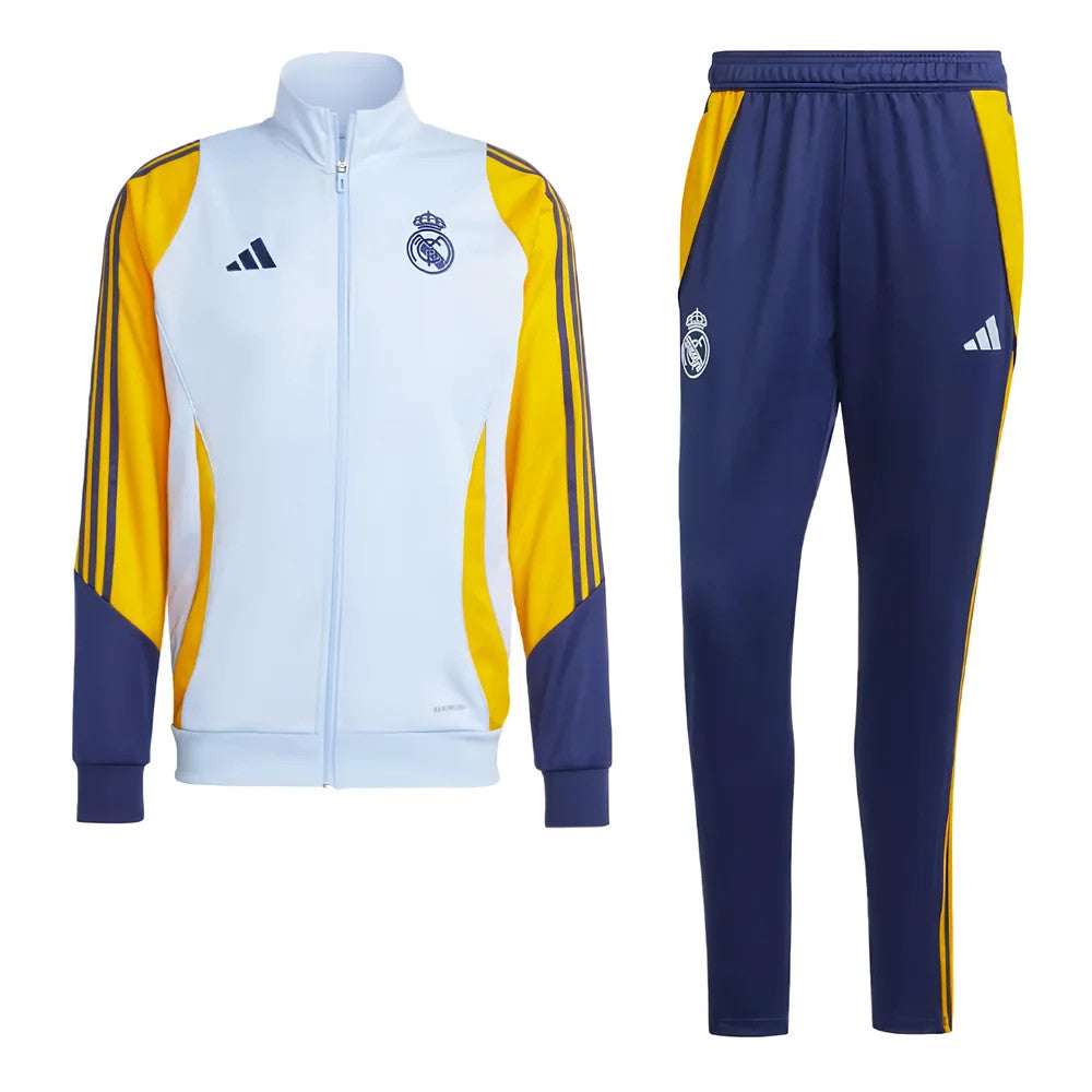 2024-2025 Real Madrid Tracksuit (Glow Blue)_0