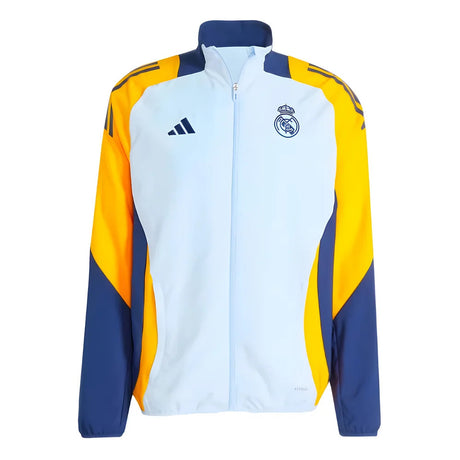 2024-2025 Real Madrid Presentation Jacket (Glow Blue)_1