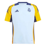 2024-2025 Real Madrid Training Shirt (Glow Blue) - Kids (Zidane 5)_4