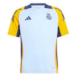 2024-2025 Real Madrid Training Shirt (Glow Blue) - Kids_0