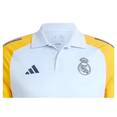 2024-2025 Real Madrid Polo Shirt (Glow Blue)_1