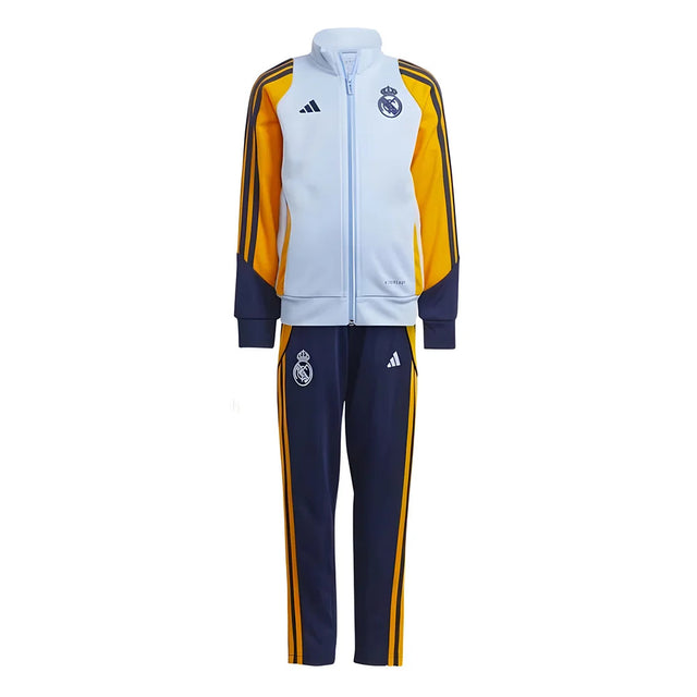 2024-2025 Real Madrid Tracksuit (Glow Blue) - Infants_2