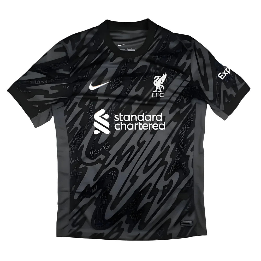 2024-2025 Liverpool Home Goalkeeper Shirt (Black)_1