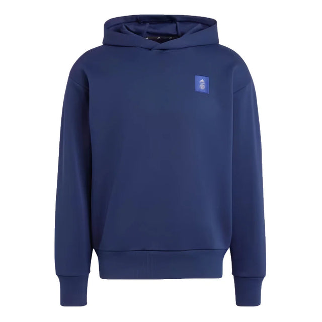 2024-2025 Man Utd Seasonal Doubleknit Hoody (Night Indigo)_0