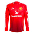 2024-2025 Man Utd Authentic Long Sleeve Home Shirt_0