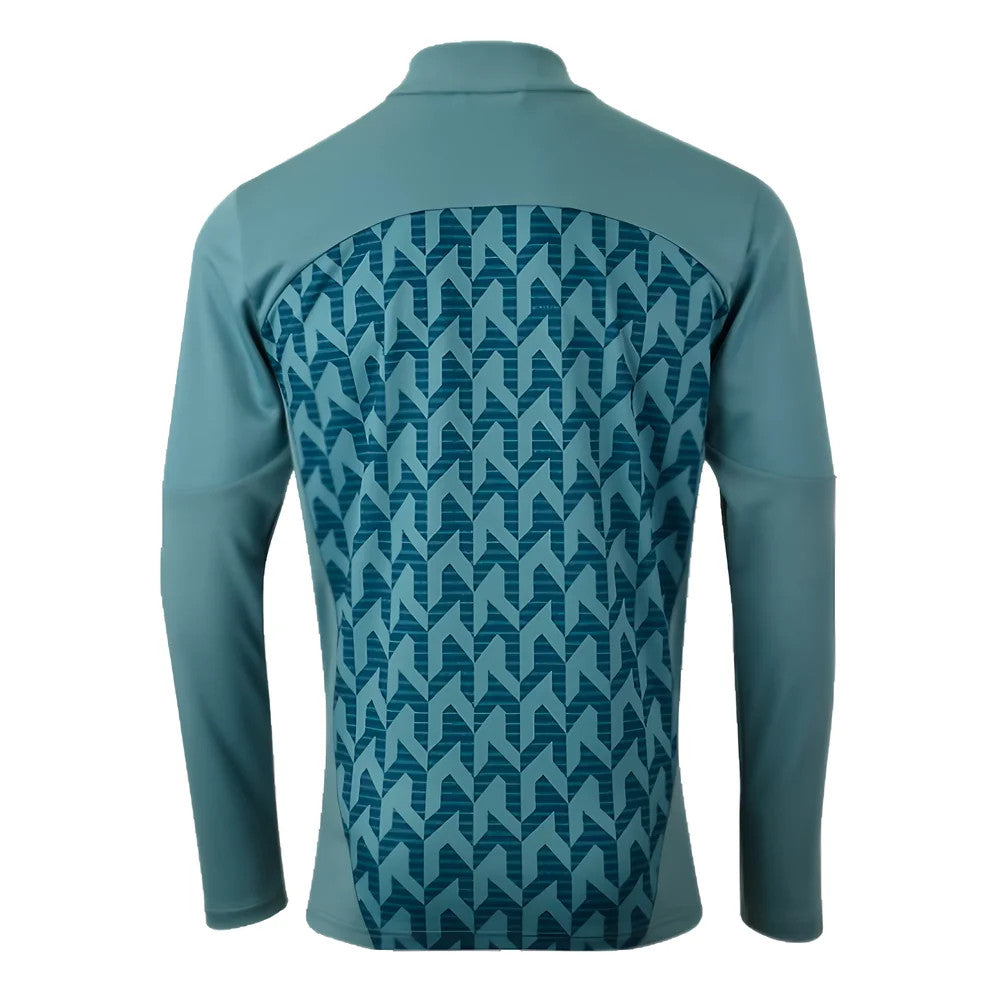 2024-2025 Marseille Prematch 1/4 Zip Top (Bold Blue)_3