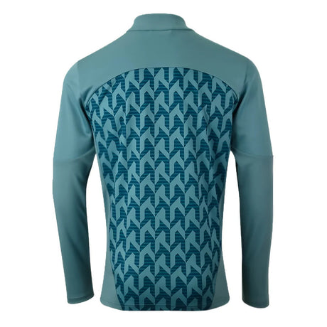 2024-2025 Marseille Prematch 1/4 Zip Top (Bold Blue)_3
