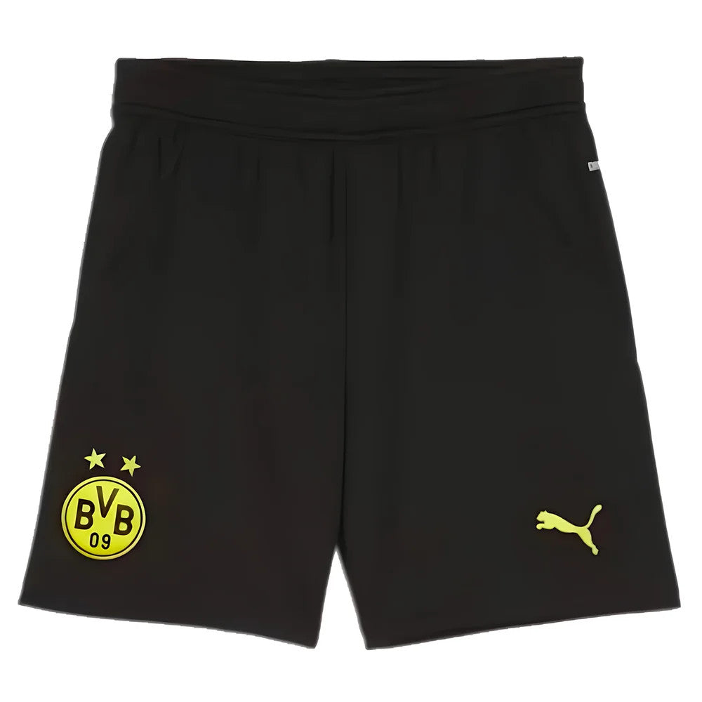 2024-2025 Borussia Dortmund Home Shorts (Black) - Kids_1