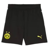 2024-2025 Borussia Dortmund Home Shorts (Black) - Kids_1