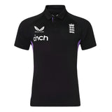 2024-2025 England Cricket Mens Presentation Polo (Caviar)_3
