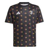 2024-2025 Juventus Pre-Match Shirt (Black) - Kids_1