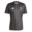 2024-2025 Juventus Pre-Match Shirt (Black)_0