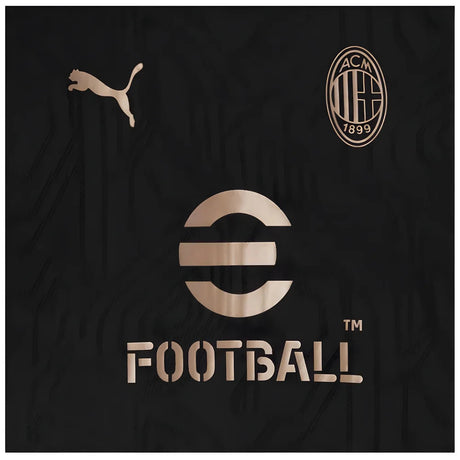 2024-2025 AC Milan Training Shirt (Black) - Kids_2