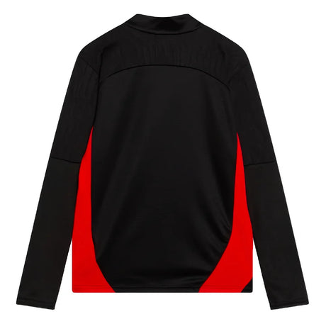 2024-2025 AC Milan Training 1/4 Zip Top (Black) - Kids_2