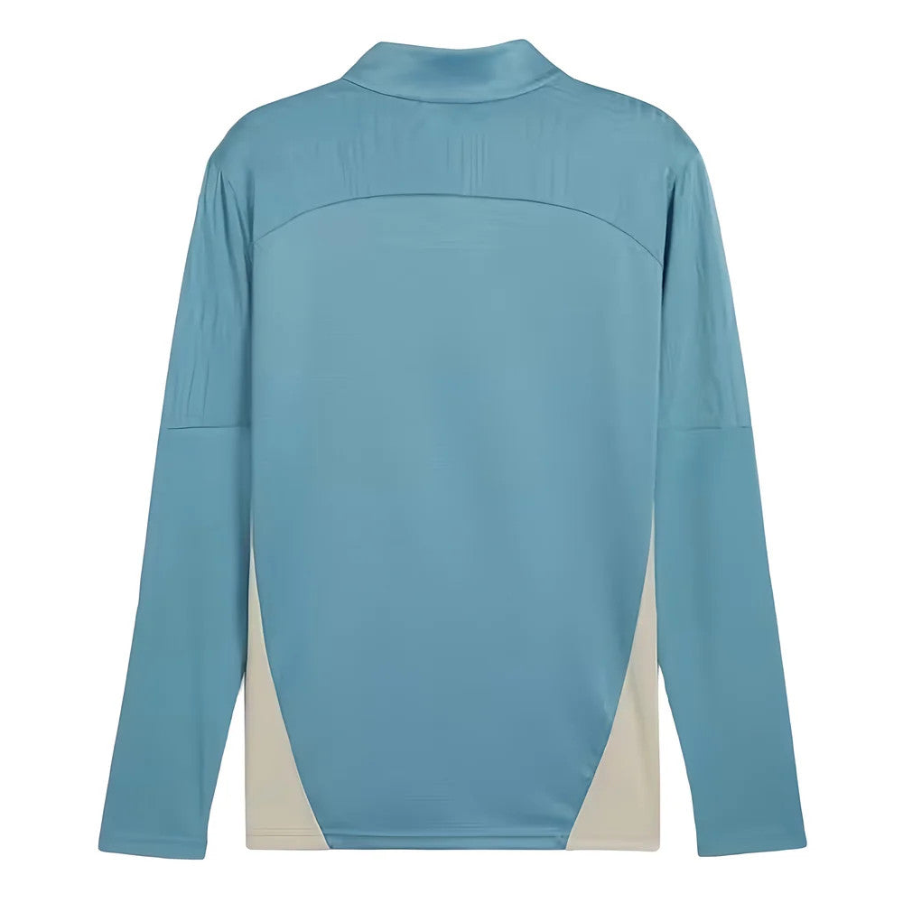 2024-2025 Marseille Training 1/4 Zip Top (Bold Blue)_1