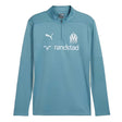 2024-2025 Marseille Training 1/4 Zip Top (Bold Blue)_1