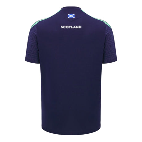 2024-2025 Scotland Rugby Poly Training Shirt (Navy)_1