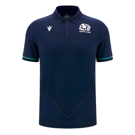 2024-2025 Scotland Rugby RGB Fit Travel Poly Polo Shirt (Navy)_1