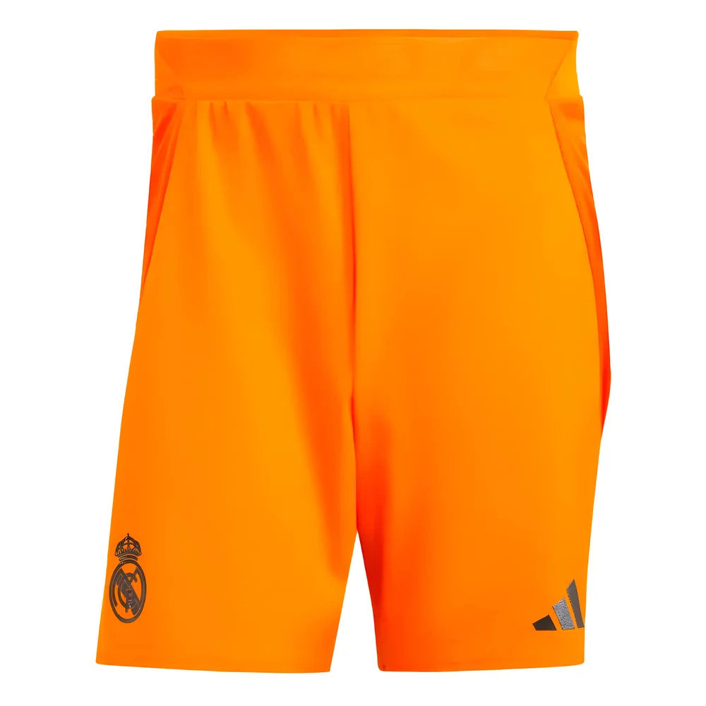 2024-2025 Real Madrid Authentic Away Shorts (Orange)_1