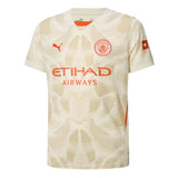 2024-2025 Man City Away Goalkeeper Shirt (Alpine Snow) - Kids_0