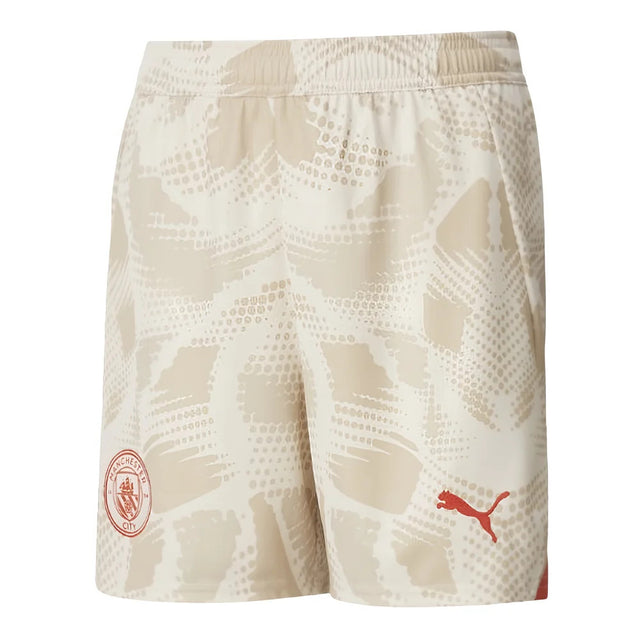 2024-2025 Man City Away Goalkeeper Shorts (Alpine Snow) - Kids_1