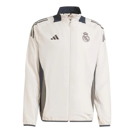 2024-2025 Real Madrid EU Presentation Jacket (Putty Mauve)_1