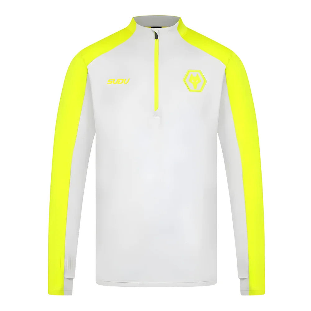 2024-2025 Wolves Players Training 1/4 Zip (Grey)_2