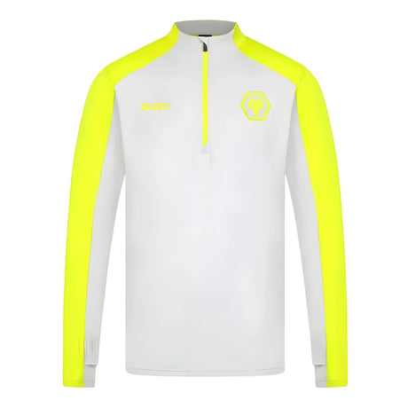 2024-2025 Wolves Players Training 1/4 Zip (Grey)_2