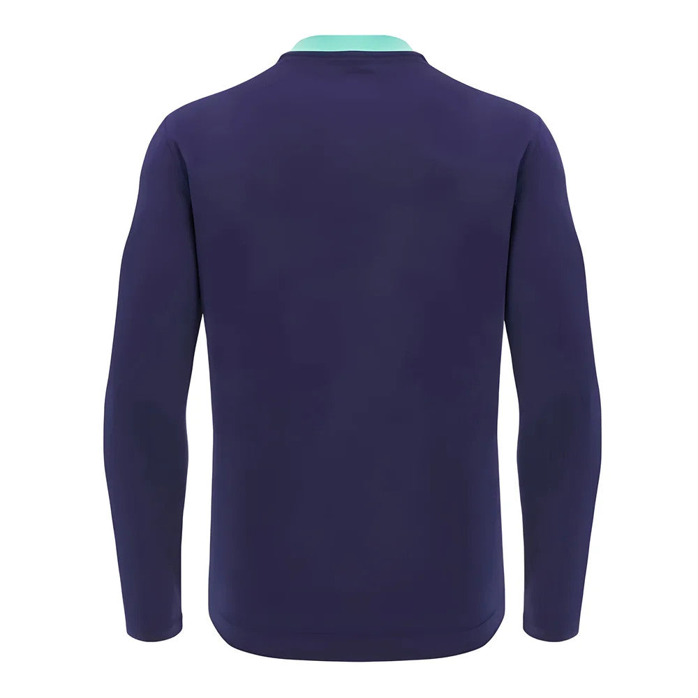 2024-2025 Scotland Rugby Travel LS Cotton Tee (Navy)_2