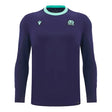 2024-2025 Scotland Rugby Travel LS Cotton Tee (Navy)_2