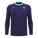 2024-2025 Scotland Rugby Travel LS Cotton Tee (Navy)_2