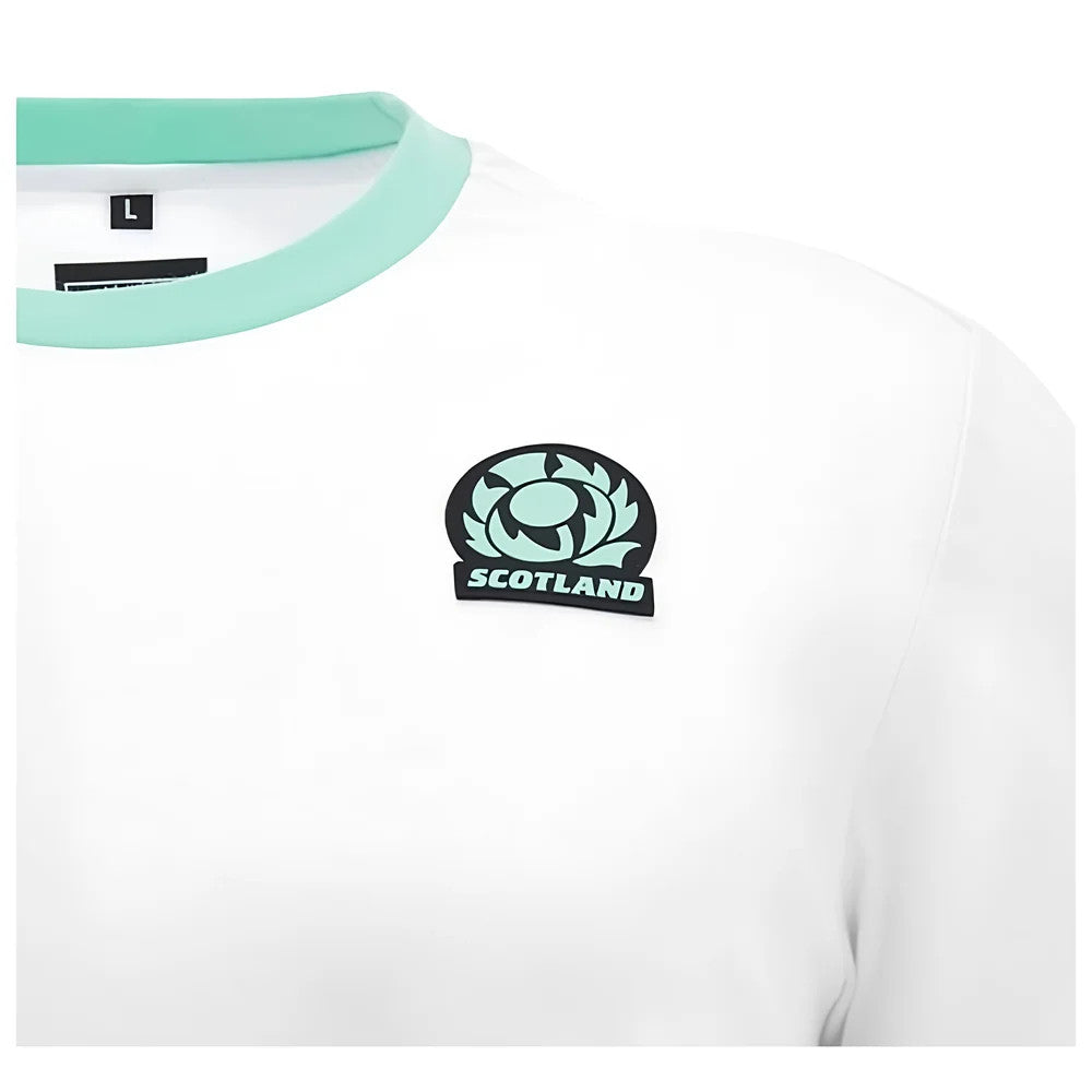 2024-2025 Scotland Rugby Travel Cotton Tee (White)_2
