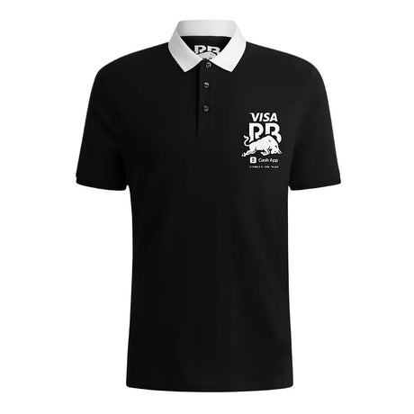 2024 Visa Cash App RB Essential Logo Polo (Black)_1