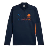 2024-2025 Marseille Training 1/4 Zip Top (Navy)_1