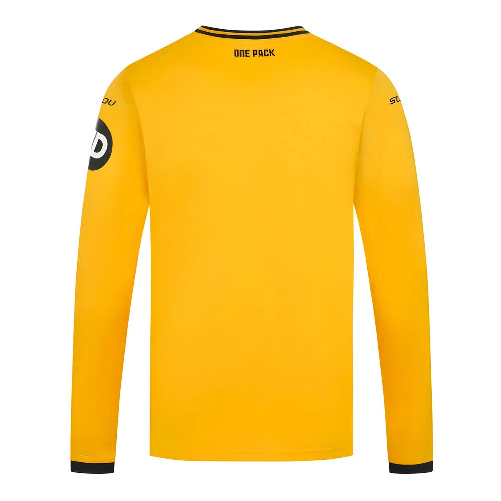 2024-2025 Wolves Long Sleeve Home Shirt_3