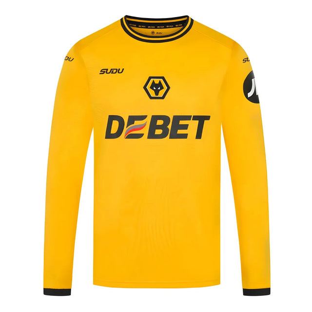 2024-2025 Wolves Long Sleeve Home Shirt_3