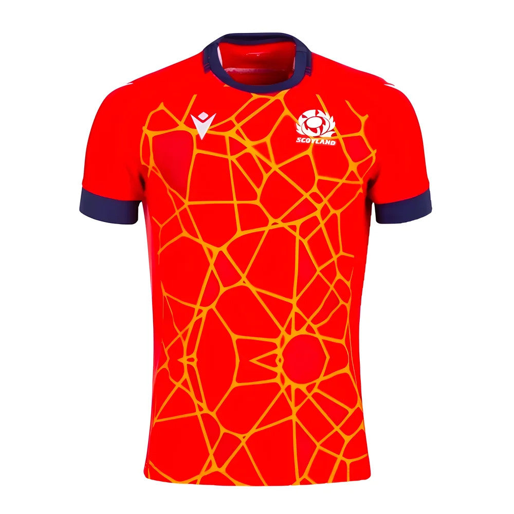 2024-2025 Scotland Rugby Training Jersey (Red)_2