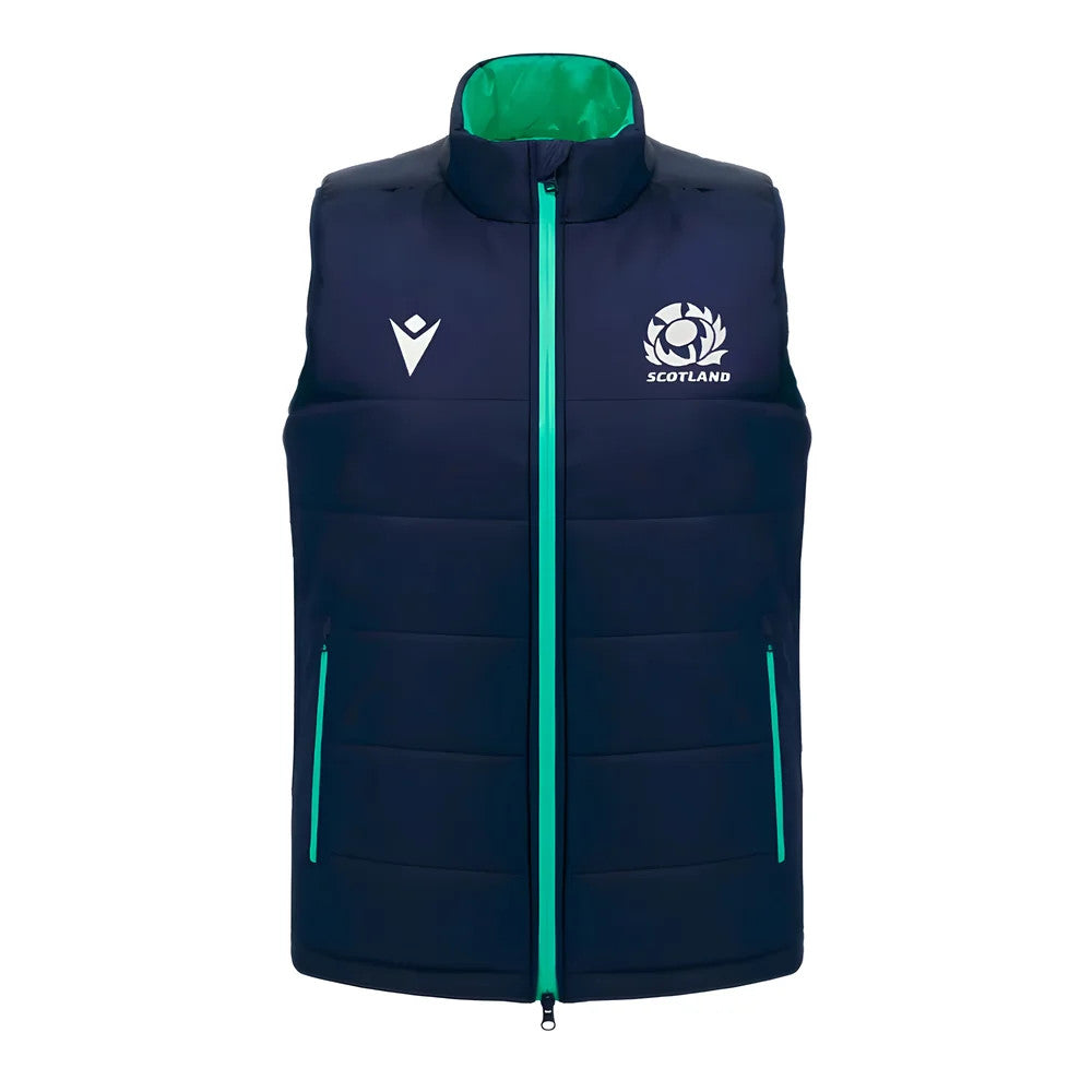 2024-2025 Scotland Rugby Padded Gilet (Navy)_1