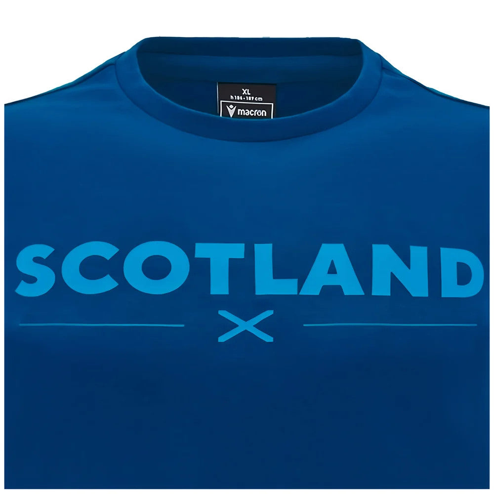 2024-2025 Scotland Rugby Leisure Cotton T-Shirt (Navy)_2