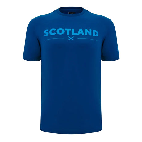 2024-2025 Scotland Rugby Leisure Cotton T-Shirt (Navy)_2