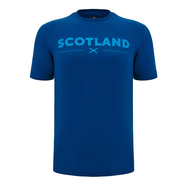 2024-2025 Scotland Rugby Leisure Cotton T-Shirt (Navy)_2
