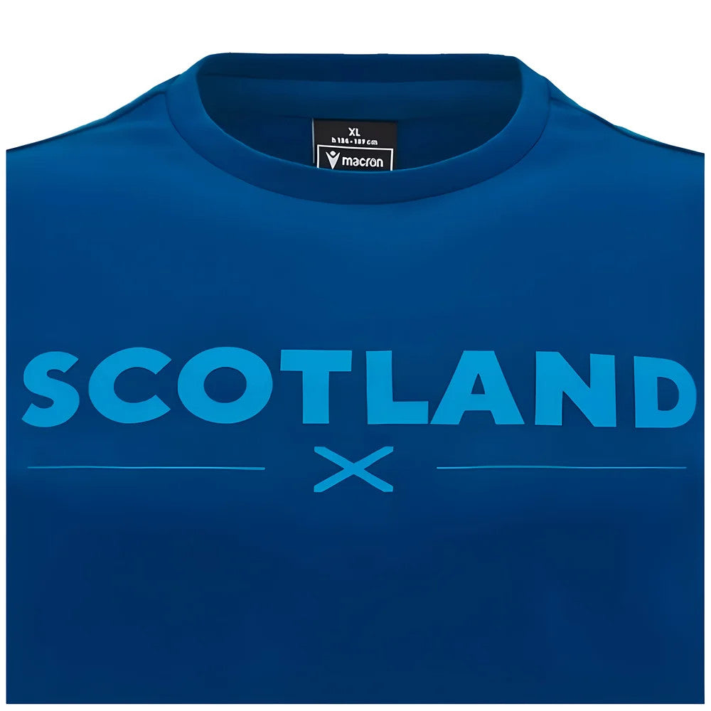2024-2025 Scotland Rugby Leisure Cotton T-Shirt (Navy) - Kids_2